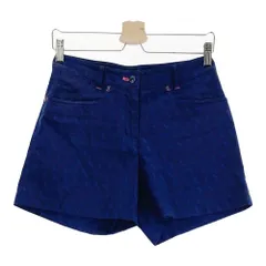 サイズ：9 MUNSING WEAR マンシングウェア  ストレッチショートパンツ 総柄 ネイビー系 [240101279588]# ゴルフウェア レディース ストスト