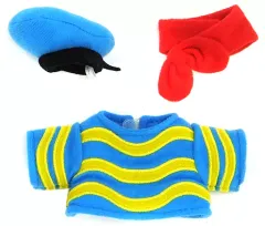 【中古】ぬいぐるみ ドナルドダックトゥーンタウン) おきがえポージープラッシー(ぬいぐるみ用衣装) 「ディズニー」 東京ディズニーリゾート限定