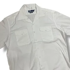90s Ralph Lauren 開襟シャツ 白 L USA製