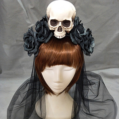 レディース アクセサリー ヘアバンド ハロウィン 大きめ ドクロ ガイコツ スカル 仮装 ゴスロリ ロック 病みかわ 地雷系 量産 パーティー コスプレ 子供 花嫁 面白い セクシー 魔女  ウィッグ カチューシャ  ヘアクリップ リボン ロリータ 蓋骨