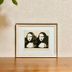 新品☆額縁付アートポスター(BRUCE MCGAW GRAPHICS)☆アンディ・ウォーホル（Andy Warhol）☆ポップアート☆モナリザ☆Double Mona Lisa, 1963☆38