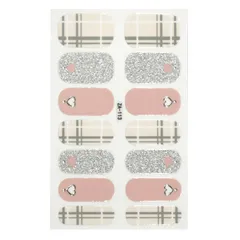 ZA113 ネイルシール 貼るだけ ジェルネイル 3D 時短簡単お手軽セルフネイル マニキュア 張るだけ ウエディング 手用 夏 デコシール 柄花フラワー蝶バラ星ボタニカル かわいい シンプル ブライダル シルバー ゴールド ホワイト グラデーション 単色★4