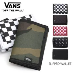 バンズ【VANS】SLIPPED WALLET VN000C32 財布 3つ折り チェック カードケース ID マジックテープのサムネイル