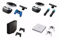 【中古】トレーディングフィギュア 全4種セット 「ガシャポン!コレクション 『PlayStation 4＆PlayStation VR』」