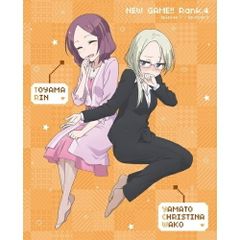 DVD 未開封含NEWGAME！ ニューゲーム dvd1期・2期全巻セット収納box付き