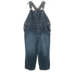 Levi's リーバイス 90s オールド シルバータブ デニム オーバーオール ブルー系 メンズ 古着