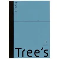 Trees  Ｂ５  Ｂ罫  ３０枚  ブルーグレー  【キョクトウ・アソシエイツ】