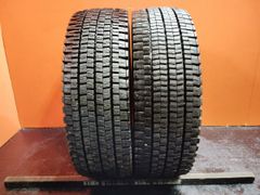 札幌発 引取OK DUNLOP DECTES SP001 265/70R19.5 140/138J トラックタイヤ スタッドレス 2本 23年製 バリ溝 地山 大型　(KTS164)