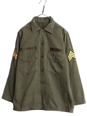 60's ユーティリティシャツ COTTON SATTEN OG107 60s og107 cotton sateen utility shirt① 米軍 コットンサテン