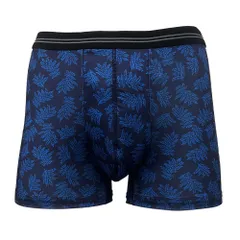 ☆ ネイビー3(065) ☆ 3Lサイズ ☆ 【JIWARAN】ボクサーブリーフ（ちょい漏れ） JIWARAN ボクサーブリーフ メンズ ボクサー ブリーフ ボクサーパンツ パンツ スポーツパンツ 下着 肌着 男性下着 アンダーウエア 前閉じ 履き心地が良い