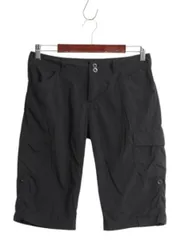 【お得なクーポン配布中!】 パタゴニア ソリマー ショーツ レディース S 程/ 13年製 古着 アウトドア ショートパンツ ストレッチ ナイロン 短パン 薄手 軽量 ブラック