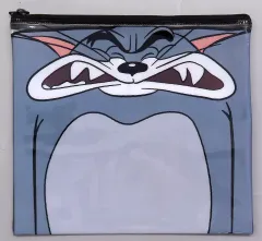 【中古】バッグ トム フラットポーチ 「Happyくじ トムとジェリー TOM and JERRY FUNNY ART! 4」 D賞