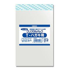 ヘイコー(Heiko) OPP袋 テープ付き クリスタルパック T-ハガキ用 6758500 T10.5-15.5