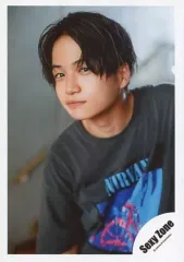 【中古】生写真(ジャニーズ) Sexy Zone/菊池風磨/バストアップ・衣装グレー・体正面/「ぎゅっと」PV撮影オフショット/公式生写真