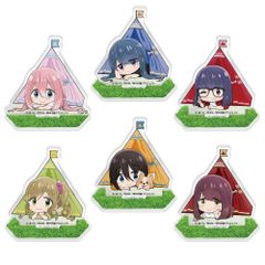 유루 캔 △ SEASON3_ 트레이딩 잔디 아크릴 스탠드 [컴플리트 BOX / 6 개들이]
