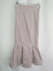 ◇ Θ snidel スナイデル ロング丈 マーメイド スカート サイズ0 ピンク レディース E  【1409240044338】