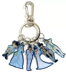 【中古】雑貨 集合 6連キーチェーン 「劇場版 名探偵コナン ハロウィンの花嫁」 劇場グッズ