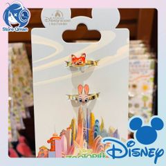即日発送 ディズニー ズートピア ニック ジュデ 指輪 2点セット ファッションリング アクセサリー上海ディズニーランド ニック ジュディ フラッシュ ボゴ  ベンジャミン・クロウハウザー  フィニック レミング アイスキャンディー