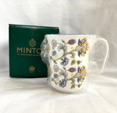 未使用品 元箱 袋入 Minton ミントン HADDON HALL BLUE. ハドンホール ブルー マグカップ