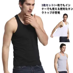 3枚セット タンクトップ メンズ インナー ドライ 吸汗速乾 接触冷感 UVカット 無地 韓国 綿 夏服 夏 春夏 下着 ノースリーブ メンズファッション 肌着 ヨガウェア ジム 筋トレ トレーニング#dongdong11049