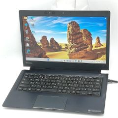激安 中古美品 Wi-Fi有 東芝 ノートパソコン U63/J 第8世代 Core i5 16GB 高速SSD タッチ可 無線LAN Bluetooth カメラ Windows11 Office済