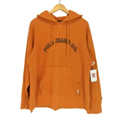 ポロジーンズカンパニーラルフローレン POLO JEANS COMPANY RALPH LAUREN 90-00s Vガゼット アーチロゴ刺繍 プルオーバーパーカー メンズ JPN：M 