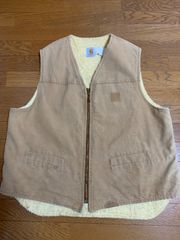 H*Y様 Carhartt ダックベスト ベージュ Mサイズ カーハート ワーク