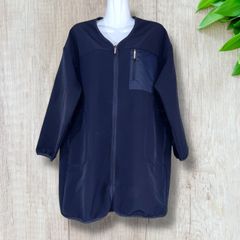 2432　FieldCore　ワークマン　ストレッチロングコート　撥水　ノーカラー　レディース　【Ｍ】