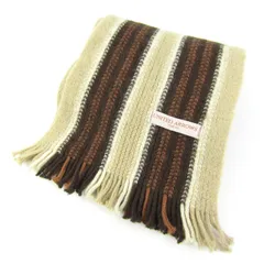 ユナイテッドアローズ マフラー ストール ストライプ ブランド メンズ メンズ ブラウン UNITED ARROWS 【中古】