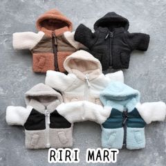 オビツ11　ボアジャケット　ねんどろいどどーる　アウター