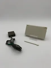 【動作OK・安心補償】 ニンテンドー DS Lite  クリスタルホワイト 本体  USG-001 動作確認済み 0820-217