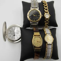 腕時計５点ジャンクセット OMEGA SEIKO monro 懐中時計