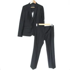 未使用 ICB Complete アイシービー ストレッチ シングルジャケット パンツ スーツ セットアップ サイズ4/6 ブラック  レディース 古着 中古 USED