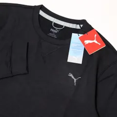 ★プーマ ゴルフ PUMA GOLF 新品 メンズ 軽量 クルーネック スウェット トレーナー シャツ 黒 Mサイズ [620754011N-M] 三 壱★QWERのサムネイル