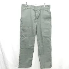 ◇ Θ◎●未使用● Dickies ディッキーズ 綿混合 デニム サイズ33×30 カーキ系 メンズ E  【1410290033333】