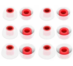 新品　6ペア】 S/M/L3サイズ 【ホワイト 装着感向上 フィット感 遮音性 Case the in Fit シリコン製イヤーチップ (512SCW3) イヤーピース P3／P2Mini用 Life Soundcore Soundcore Soundcore