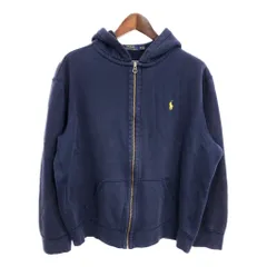 Polo by Ralph Lauren ポロ ラルフローレン スウェット フルジップ パーカー 大きいサイズ (メンズ XXL) 中古 古着 R5240