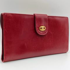 セリーヌ 長財布 マカダム ボルドー レザー CELINE 38