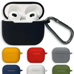 AirPods3ケース 第3世代 AirPods3 シリコンケース ブラックのサムネイル
