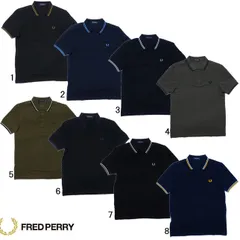 フレッドペリー ポロシャツ M3600 ラインポロ The Fred Perry Shirt メンズ ポロシャツ