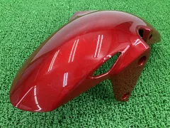 CBR250R フロントフェンダー 赤M KPP ホンダ 純正 中古 バイク 部品 MC41 MC43 CB250F コケキズ無し 割れ欠け無し 車検 Genuineのサムネイル