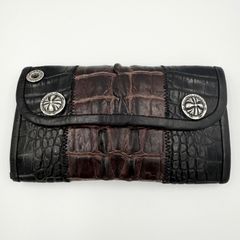 ビルウォールレザー アリゲーター メンズ 長財布 財布 BillWallLeather