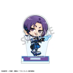 【新品/公式】ブルーロック_ミニアクリルスタンド 御影 玲王 サイバーパンク リバイバル描き起こし 公式グッズ colleize