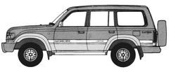 タミヤ1/24No107 トヨタランドクルーザー80 - メルカリ