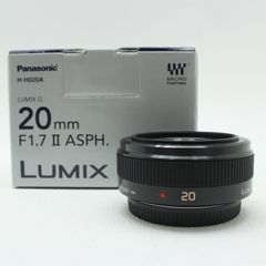 【美品】Panasonic LUMIX G 20mm F1.7 �U ASPH