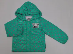 シスタージェニィ シスタージェニー sister jenni 120cm アウトレット 子供服 女の子 長袖 薄手 ブルゾン ジャンパー 緑 水玉 ピンク 秋 冬 ★3 アウター 冬服 ガールズ 女児 キッズ 【中古】 古着 子ども服