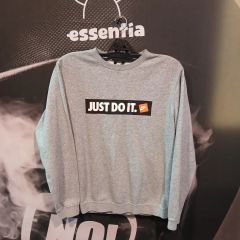 Nike(ナイキ） シグネチャー ボックスロゴ パーカー グレーのサムネイル