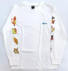 ポルノグラフィティ　ヴィレッジヴァンガード　ロンT(L)　黒・白 ポルノグラフィティ ヴィレッジヴァンガード ロンT(L) 黒・白