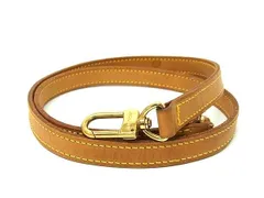 ■美品■ LOUIS VUITTON ルイヴィトン バッグ用 ショルダーストラップ 肩掛け 斜め掛け メンズ レディース ブラウン系 AY5159