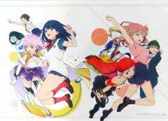 【中古】タペストリー 集合(ノーマル) B2タペストリー 「SSSS.DYNAZENON ＆ GRIDMAN ヒロインアーカイブ」